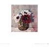 Anne-Marie Butlin - Poster Stampato, 30 x 30 cm, Motivo: anemoni in Un Barattolo di confetture