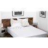 Home Linge Passion - Lenzuolo con Angoli, 100% Cotone a 57 Fili (Etichetta Oeko-Tex)