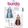 burdastyle Burda B2447 - Cartamodello per Abito rococò, Dimensioni: 19 x 13 cm (Lingua Inglese)