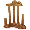 Amtra Deko Colonna Greca - Decorazione in Resina atossica per Acquari, Accessorio Ornamentale subacqueo, Decorativo rifugio nascondiglio, Dipinto a Mano, Dimensione 14,5 * 10,5 * 7,5 cm