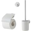 TIGER Urban Set di Accessori da Bagno, Metallo, Bianco, 3 Pezzi
