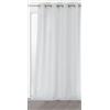 Linder 1013/10/375 AB Tenda/Tenda/Velo Elegante Bianco, con Occhielli 145 x 260 cm