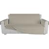 Italian Bed Linen MB HOME BASIC Copridivano Antiscivolo Cozy, Panna, 3 Posti
