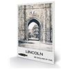 National Railway Museum MW12547P Stampa su Legno Lincoln (Excheer Gate by J C Moody), MDF, Multicolore, 20 x 29,5 x 1,2 cm
