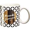 DRAEGER LA CARTERIE Tazza Regalo con Scritta Friends Forever [Lingua Italiana Non Garantita]