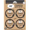 Proven Orapi formiche 4 scatole Esca Fury Verde 10 x 11 x 12 cm 496133