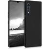 kwmobile Custodia Compatibile con LG Velvet Cover - Back Case per Smartphone in Silicone TPU - Protezione Gommata - nero matt