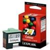Lexmark CARTUCCIA ORIGINALE LEXMARK 010NX227E 10NX227E 27HC COLORE Z13 Z23 Z25