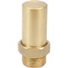 BOUTTE Boutté 3174697 AB20 - Valvola antiriflusso, maschio, 20 x 27 a molla, Oro (Or)