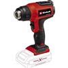 Einhell TE-HA 18 Li - Solo Pistola ad aria calda a batteria Power X-Change(18 V, 2 regolazioni, pos 1 350 °C, pos 2 550 °C, senza batteria e caricabatteria)