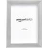 Amazon Basics Rettangolare, Cornice per foto, 13 x 18 cm, Confezione da 2, Nichel