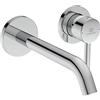 Ideal Standard - Ceraline, Miscelatore monocomando per lavabo per installazione a parete, Parti esterne, Cromato