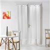 Douceur d'Intérieur Salina Tendaggio Fiocco Con Passanti, Bianco, 2 x 70 x 200 CM