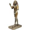 lachineuse - Statua del Faraone 31 cm - Dio Egizio - Statuetta Decorativa dell'Antico Egitto - Figurina Oggetto Egizio - Busto Egizio Dorato - Idea Regalo Decorativa Originale - Decorazione d'Interni
