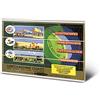 National Railway Museum MW12545P Stampa su Legno 20 x 29 cm Lincolnshire (Coast by F Donald Blake), MDF, Multicolore, 20 x 29,5 x 1,2 cm