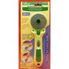 Taglierino rotante, rotary cutter ergonomico Clover 60mm