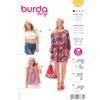 burdastyle Burda B6684 - Cartamodello per Abito e Camicia Carta Bianco 19 x 13 x 1 cm
