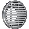 tradair 0110beal100 Boca di estrazione, Alluminio, 100 mm