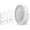 Netatmo Sensori Intelligenti per Porte e Finestre Netatmo, wireless, monopezzo, confezione da 3, rilevamento di vibrazione, DTG-IT+Netatmo NIS01-IT Sirena Interna Intelligente, Wireless, 110 dB