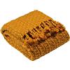 furn. Furn Jocelyn - Coperta Grande, Acrilico, Mustard, 130cm x 180cm (51 x 71 Inches)