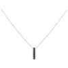 Ceranity - Collana con Ciondolo in Argento 925 e Zirconia cubica, 45 cm, 1-72/0046-N, Ceramica, Zirconia cubica