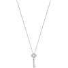 Ceranity - Collana con Ciondolo in Argento 925 e Zirconia cubica, 45 cm, 1-72/0055-B, Ceramica, Zirconia cubica