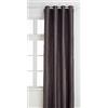 Linder 0969/42/375 Tenda con 8 Occhielli e Design-affilatura Acciaio, Tondo, Poliestere/Cotone, 140 x 260 cm, Beige
