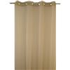 Bel Air Success 0199982-0004 - Tenda Il Voile Riflettente, con Orlo e Occhielli, 140 x 260 cm, Colore: Perla