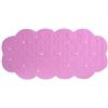 MSV 140.195 Gomma Bath Mat Background carbonato di Calcio Rose 92 x 44 x 0,1 cm