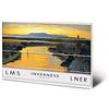 National Railway Museum SW12725P - Stampa su Legno, 40 x 59 cm (Riviere Ness di Norman Wilkinson), Multicolore, 40 x 59 x 1,2 cm