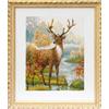 Riolis Ricamo Set per Punto Croce, Motif Hirsch