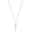 Ceranity - Collana con Ciondolo in Argento 925 e Zirconia cubica, 45 cm, 1-72/0057-B, Ceramica, Zirconia cubica