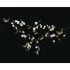 Pyramid International Ian Winstanley & Canvas Prints: Fiori e Farfalle, in Poliestere, Multicolore, 40 x 50 cm