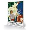 National Railway Museum MW12558P Stampa su Legno Woodhall Spa (Pump Room by Andrew Johnson), MDF, Multicolore, 20 x 29,5 x 1,2 cm