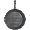 KitchenCraft Bistecchiera in Ghisa per Piano Cottura a Induzione, Rotonda, 24 cm