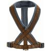 Hunter Pettorina per Cani London Comfort Marrone, 68-91-l