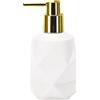 Kleine Wolke Golden Crackle, accessorio in poliresina, bianco, dimensioni ca. 80 x 170 mm