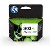 HP INK CARTRIDGE H.PACKARD COLOR T6N03AE N.303XL 10ml 415pg