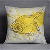 Bonamaison Federa, Cotone, Multicolore, 45x45