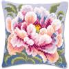 VERVACO Kit Cuscino Punto Croce Camelia Set Ricamo Principianti Cuscini Gobelin Decorativi ca. 40 x 40 cm Accessori per Lavoretti Creativi DIY Casa Decor Hobby Adulti Cross Stitch