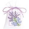 VERVACO Kit Punto Croce Contato Lavanda Sacchetti Bomboniere da Ricamare Punto Croce ca. 8 x 12 cm Set Fai da Te Creativo Adulti Ricamo Casa Decorazioni per Lavoretti Creativi