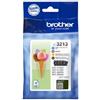 Brother Multipack Nero / Ciano / Magenta / Giallo Lc-3213 Lc3213Valdr 1600 Pagine Originale