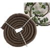 Pssopp Rettile Ramo rampicante, 4.92ft Rettile flessibile Giungla Vines Terrario Rattan Decorazioni per habitat di animali domestici con ventose per lucertole camaleonte Gecko Climbing(L)