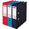 Rexel Choices - Raccoglitore a leva, formato A4, colore: nero, 3 cartelle