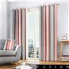Fusion tende con occhielli, 100% cotone, blush, 116,8 cm larghezza x 182,9 cm goccia (117 x 183 cm)