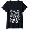 Marvel Avengers Infinity War Tonal Hero Icon Maglietta con Collo a V