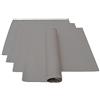 Lemos Home - Set di tovagliette da tavola, 4 pezzi, circa 46 x 36 cm in cotone (grigio)