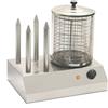 Macchina cuoci Hot Dog. Dim.m. 42x30x40H. - 4 spunzoni