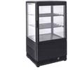 Espositore refrigerato da banco. Lt. 58 - Dim.cm. 42,8x38,6x81H.