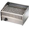 Griglia Pietra Lavica a GAS - Tondini inox - Dim.cm. 54x39x31H.